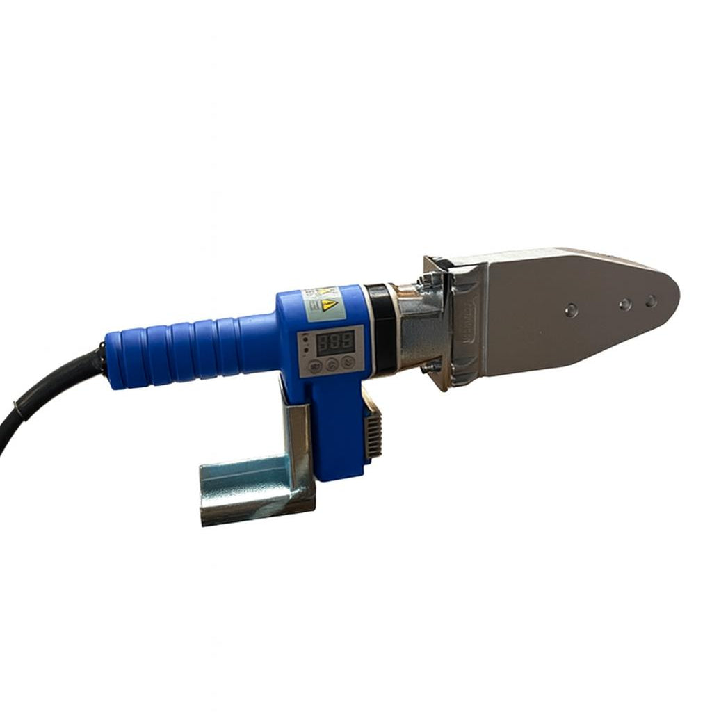 Muffenschweißgerät mit zwei Aufnahmen für Heizelemente