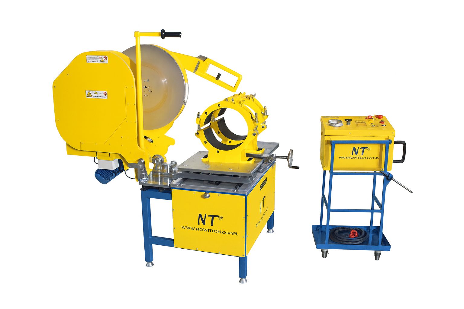 stumpfschweissmaschine-ZHSN400-segmentierte-formstücke